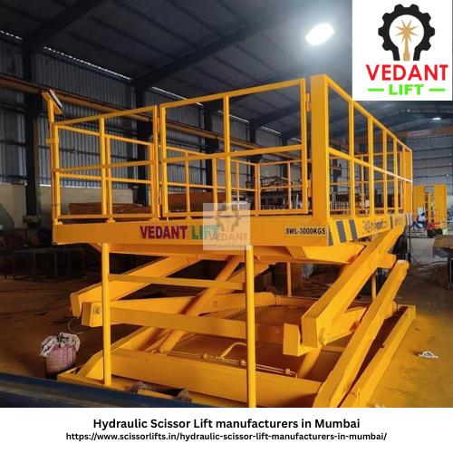 Hydraulic Scissor Lift manufacturers in Mumbai